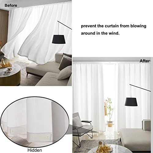 28 Oz Ceramic Curtain Weights Heavy Duty Non-Magnetic 1