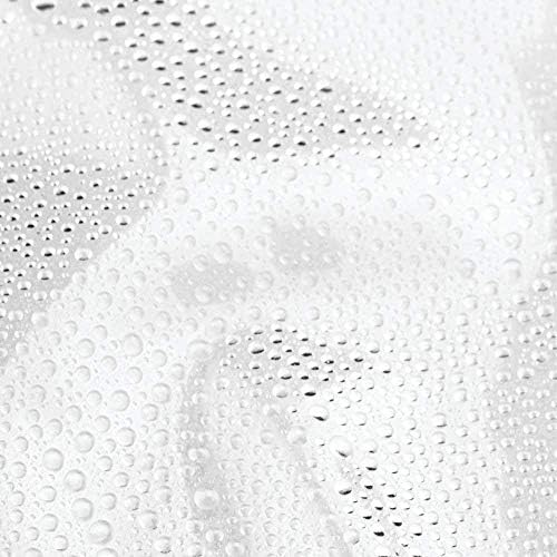 InterDesign Vinyl Shower Curtain Liner 108 x 72 Inches Clear