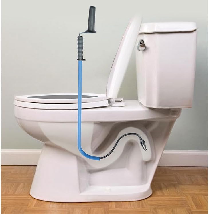 Faithfull Tools Deluxe Toilet Auger - Clear