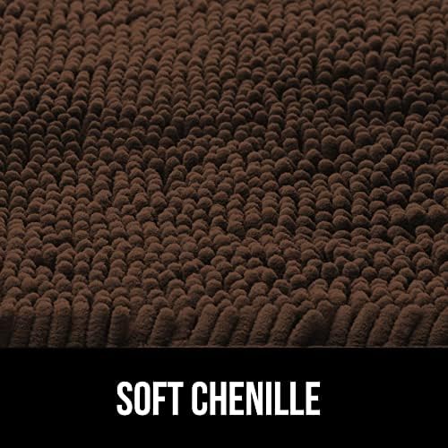 GORILLA GRIP Toilet Lid Cover and Bath Rug 2 Pack