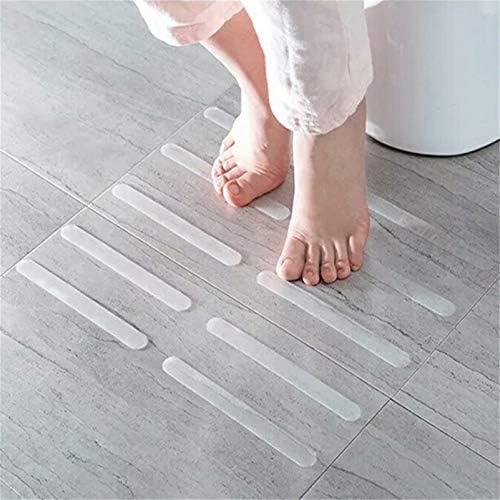 Flybloom 5 Pcs Transparent Non-Slip Stickers for Bath Pool