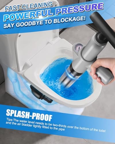AUTOPkio Toilet Plunger with Real Time Barometer