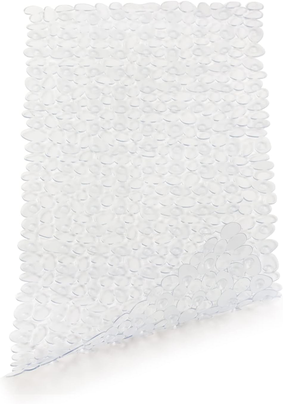 Vannokor Clear Non-Slip Bath Mat 35x16 Inch