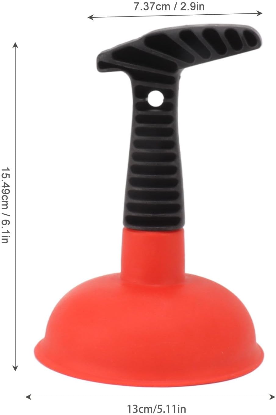 Eujgoov Mini Plunger for Toilets and Kitchens