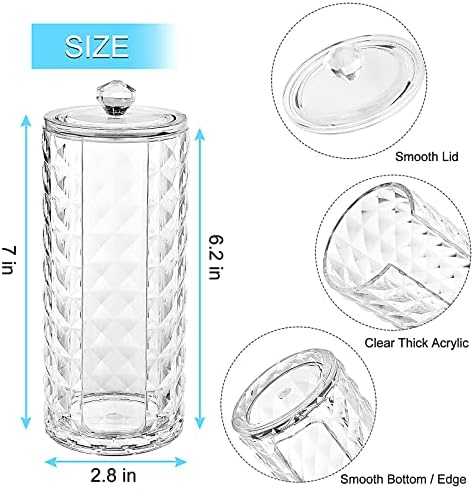 MYITYARD Clear Acrylic Cup Dispenser with Lid
