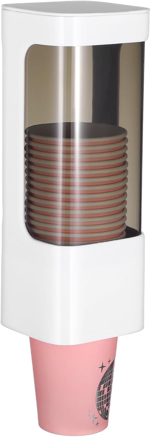 Molain Wall Mounted Cup Dispenser for 3oz-5oz Cups 1