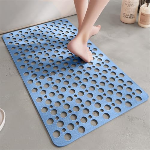 MEIBAOGE Suction Cup Bathroom Mats Non-Slip Waterproof Shower Pad