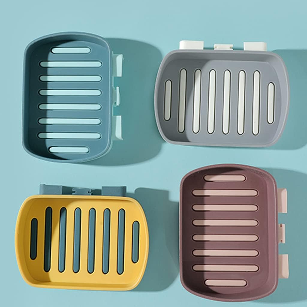 Hokojix Double Drain Suction Cup Soap Dish