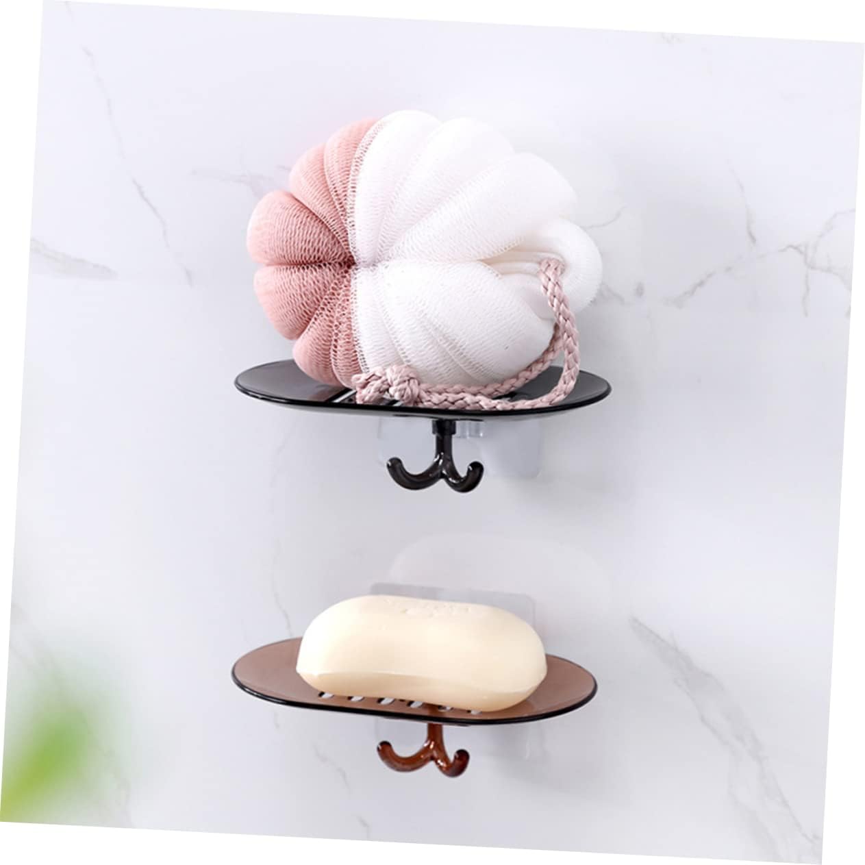 PRETYZOOM Wall Soap Holder with Drainage Holes