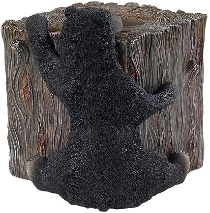 Avanti Linens Tissue Box Cover Black Bear Design