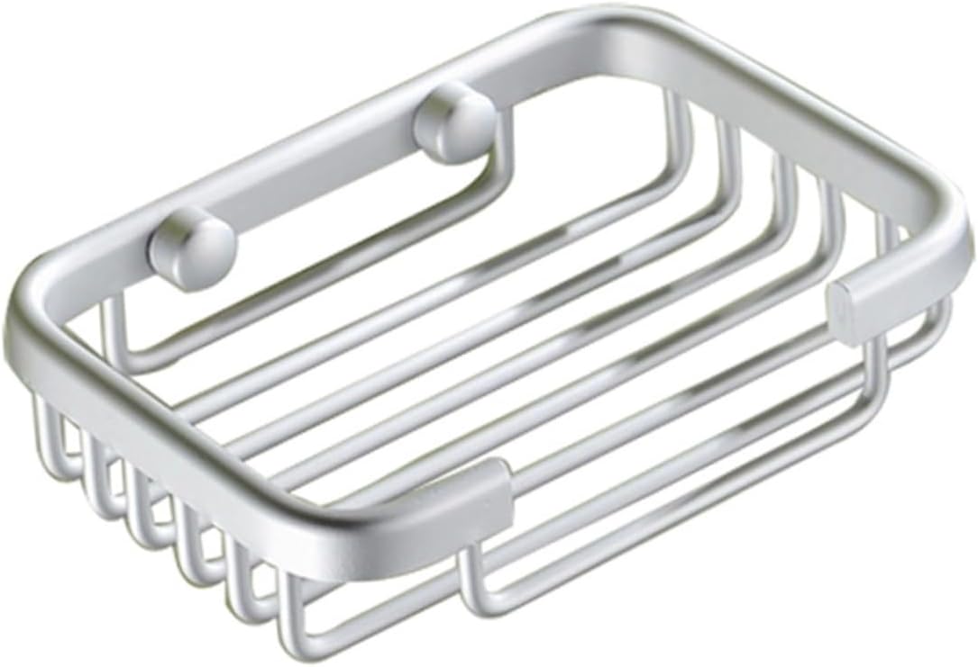 Luxshiny Aluminum Soap Holder for Bathroom