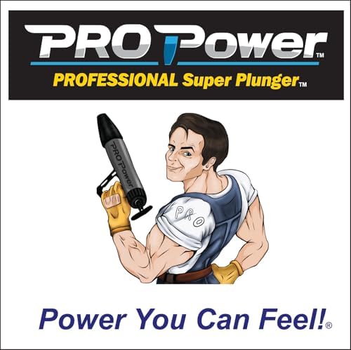 PRO Power Super Plunger - Powerful Toilet Unclogger Made in USA