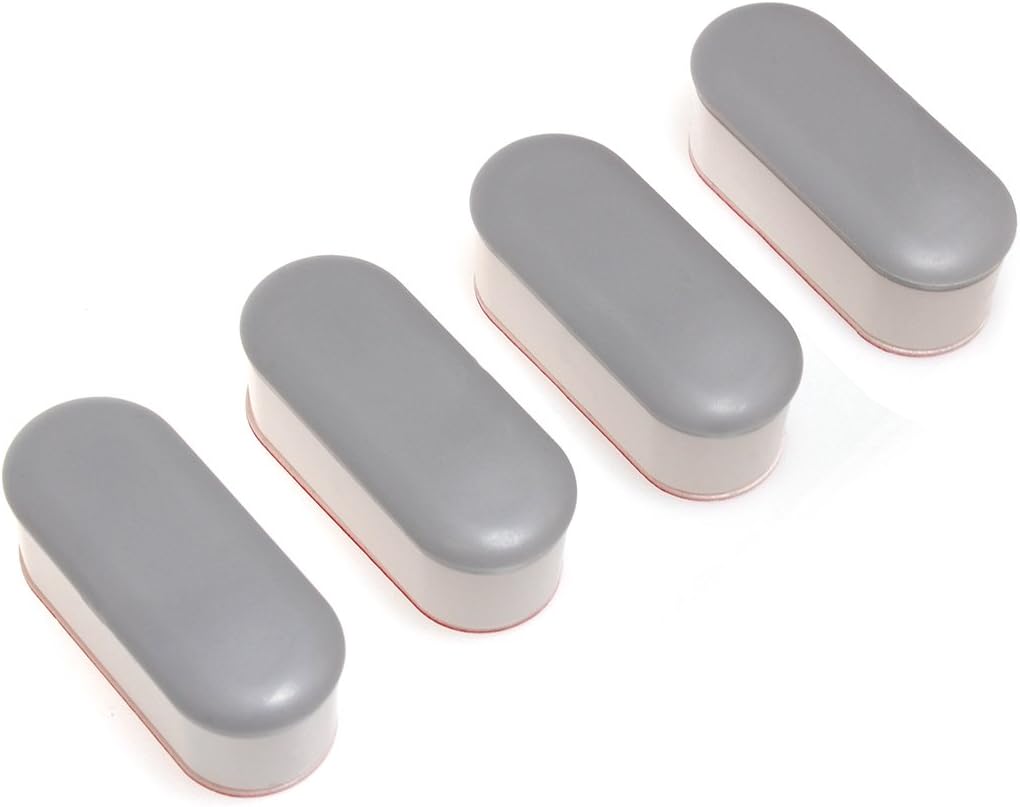 LUXE Bidet 4 Piece Toilet Seat Bumper Kit