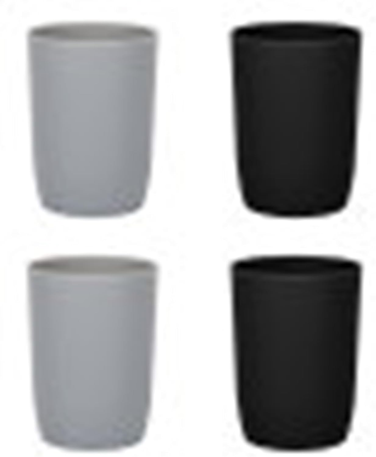 Topsky 4pcs Bathroom Toothbrush Cup Reusable Tumblers