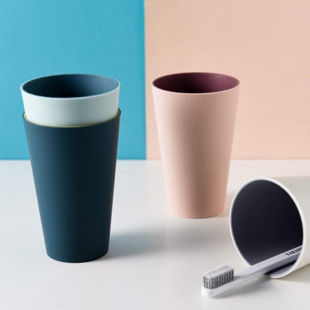 IMIKEYA Kids Tumbler Brushing Cup White
