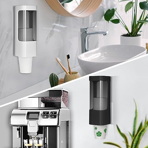 IWNTWY Wall Mount Cup Dispenser for Small Cups