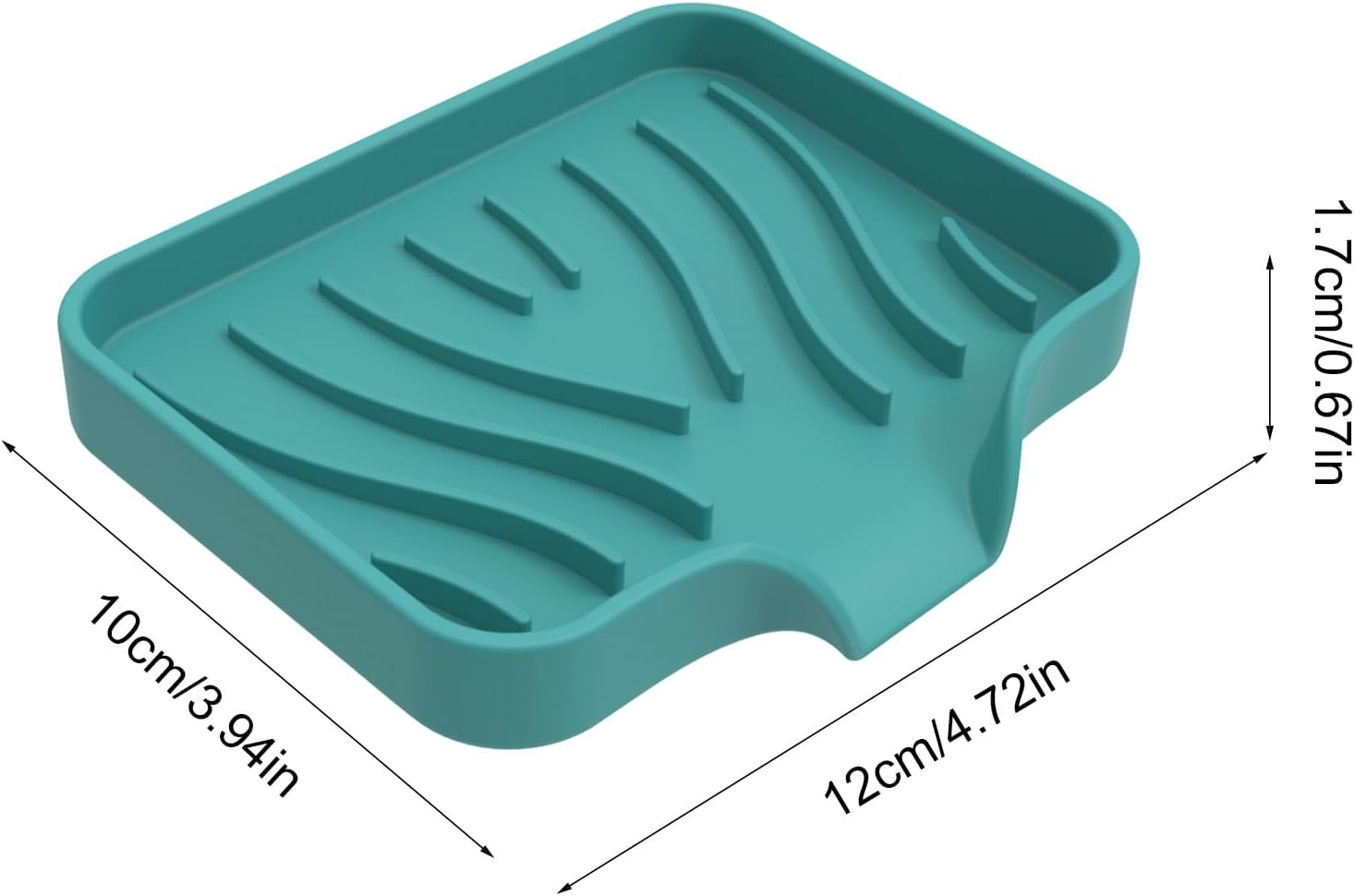 Guaber Creative Silicone Soap Holder Black