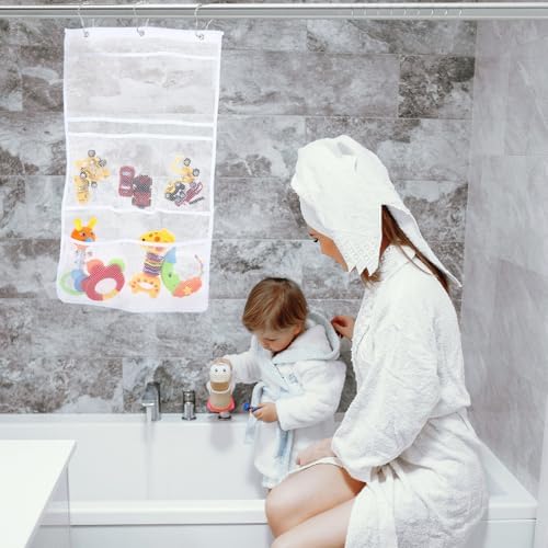Zerodeko 8 Compartment Mesh Shower Organizer Bag
