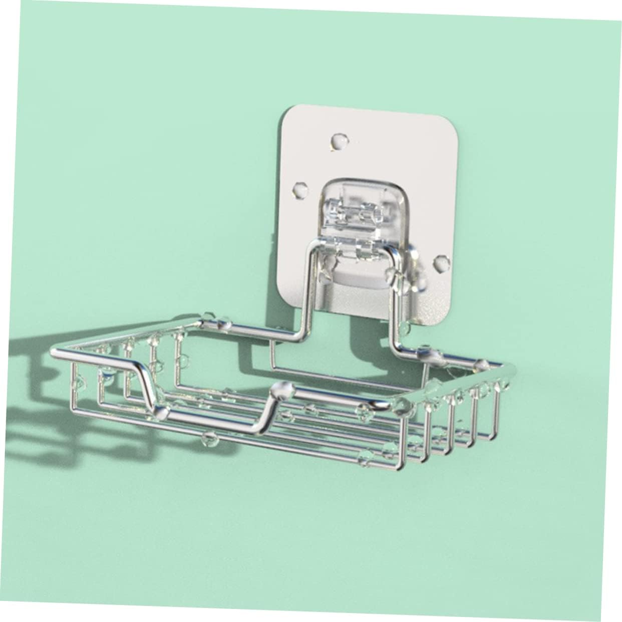 Stainless Steel Wall-Mount Soap Dish with Self Draining Design