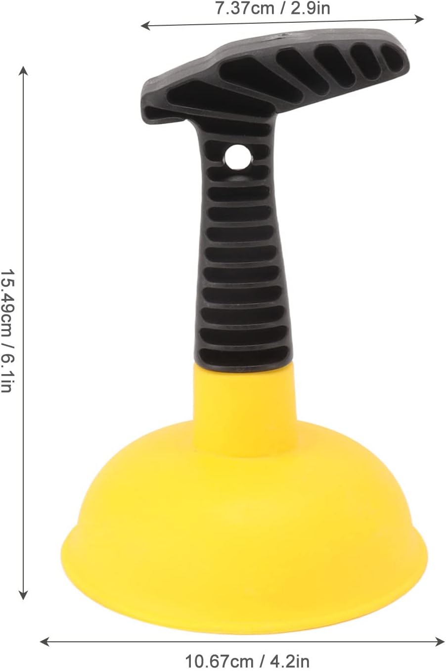 Aqur2020 Mini Plunger - Nonslip Handle Quick Drain Clearance