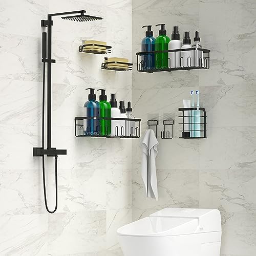 Smatorga 7 Pack Shower Caddy Organizer Set
