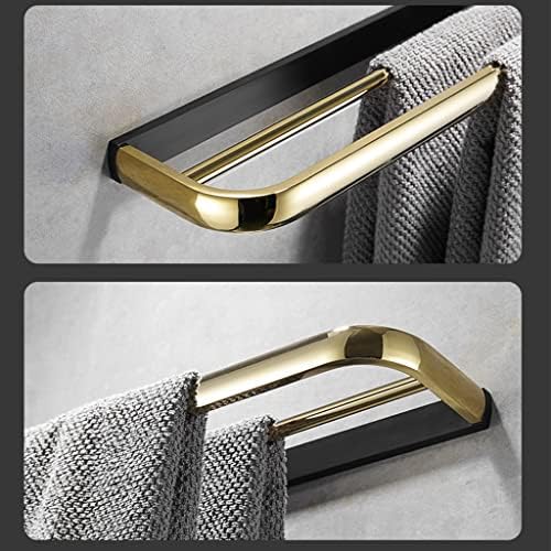 LeGDOr Bathroom Accessory Set with Towel Rack and Tissue Holder