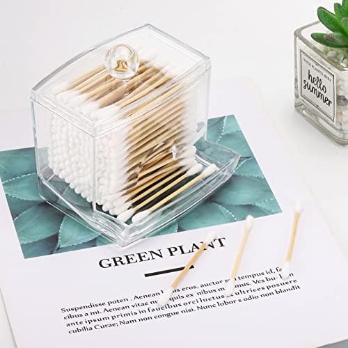 Tbestmax 10oz Cotton Swab Holder Dispenser