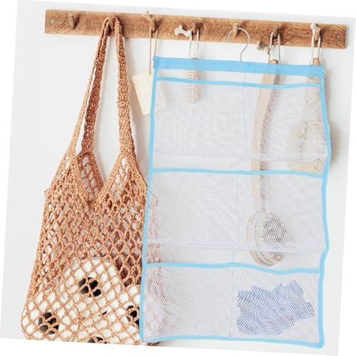Cabilock Mesh Shower Bag 6 Pocket Organizer Easy Install