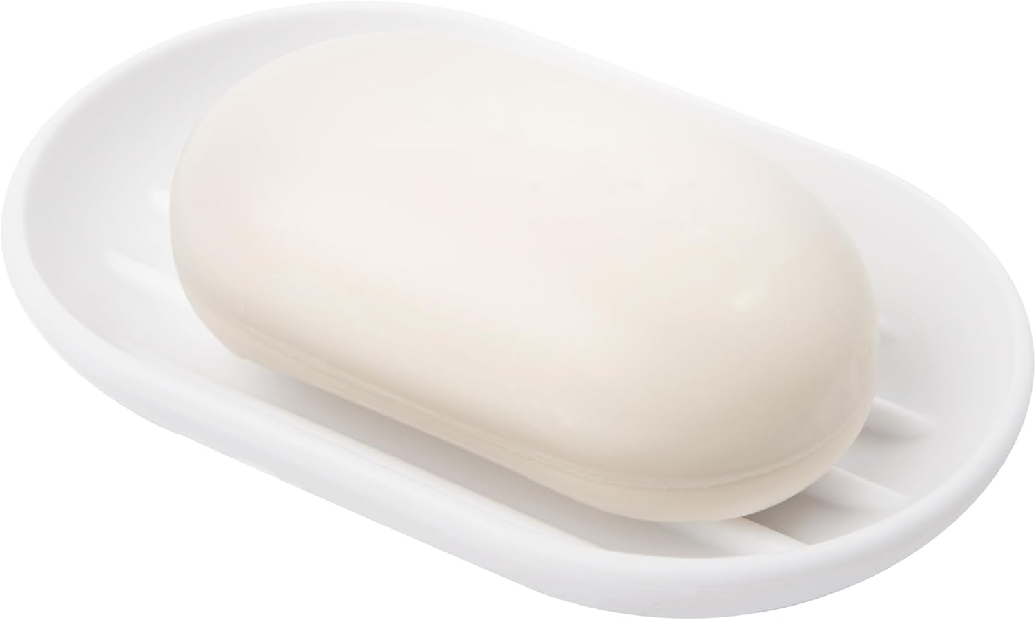 Umbra Touch Dish for Bathroom - Modern White Soap Holder