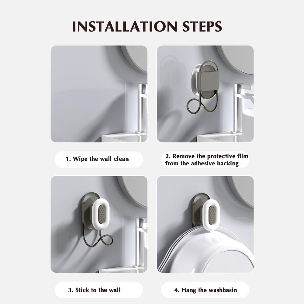 Waterproof Wall Storage Hook for Bathroom and Kitchen