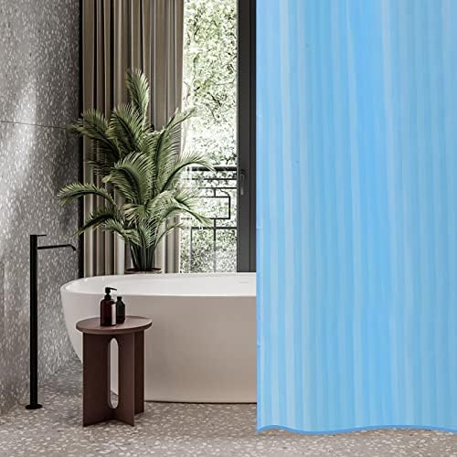 Hellcrack 32x72 Inch Waterproof Shower Curtain Liner with Hooks and Grommets