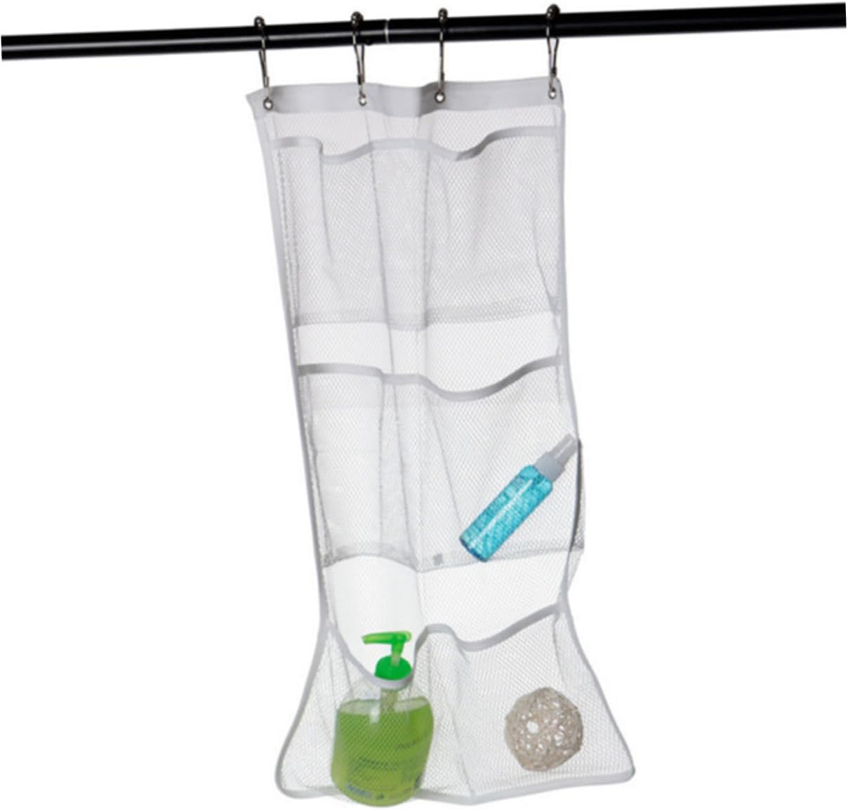 Quick Dry Mesh Shower Organizer with Portable Accessories