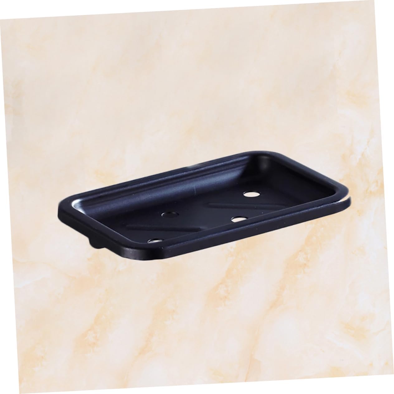 UTHCLO Vintage Black Aluminum Soap Dish Holder