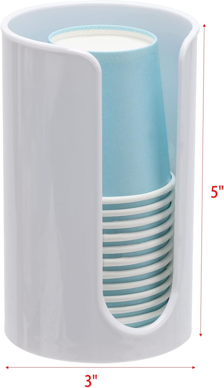 LoveBB Plastic Paper Cup Holder - White