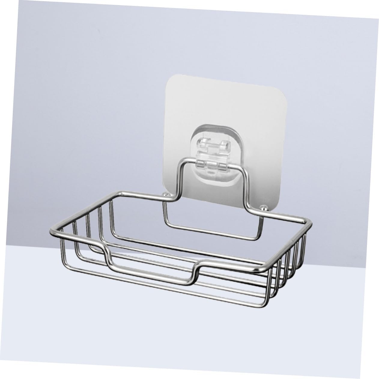 LIFKOME Self-Adhesive Soap Dish Holder for Wall and Kitchen