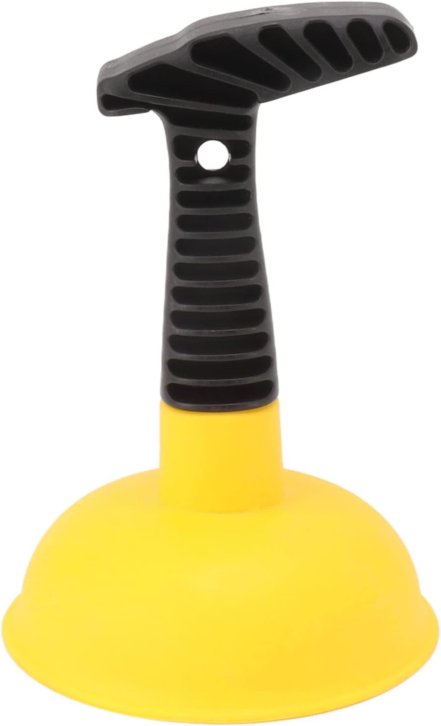 Zerodis Mini Plunger with Non-Slip Handle