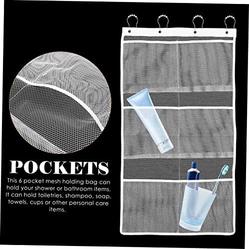 Zerodeko Mesh Shower Caddy with Hook for Family and Dorms