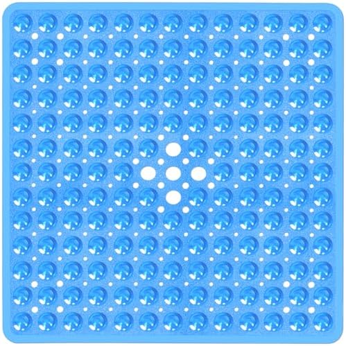 Naoloture Square Non-Slip Bath Mat with 169 Suction Cups