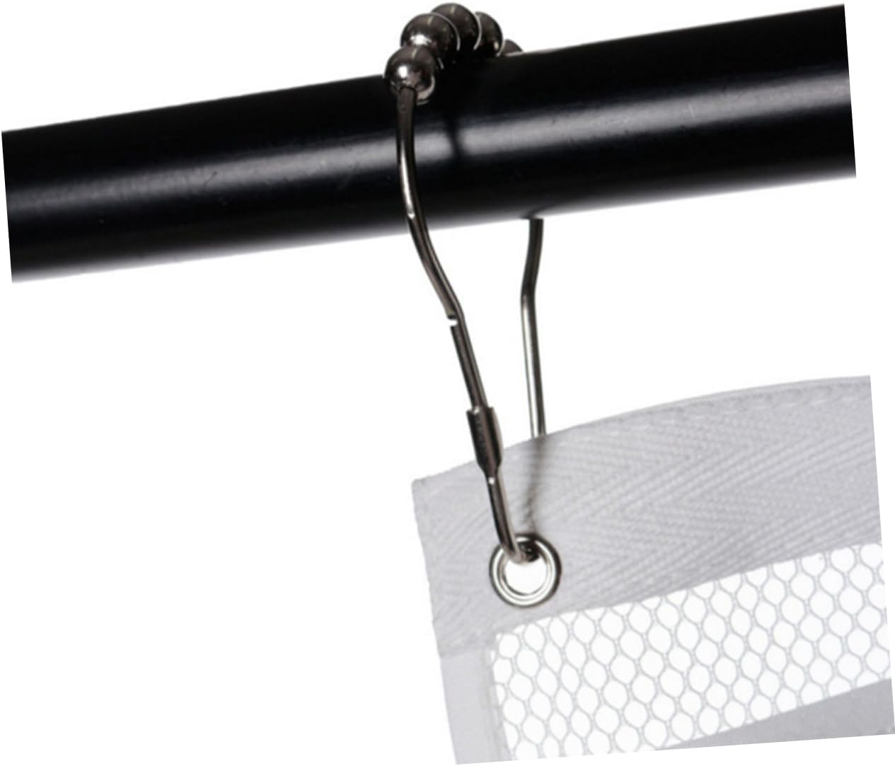 CAXUSD Bathroom Mesh Shower Adhesive Hooks Organizer