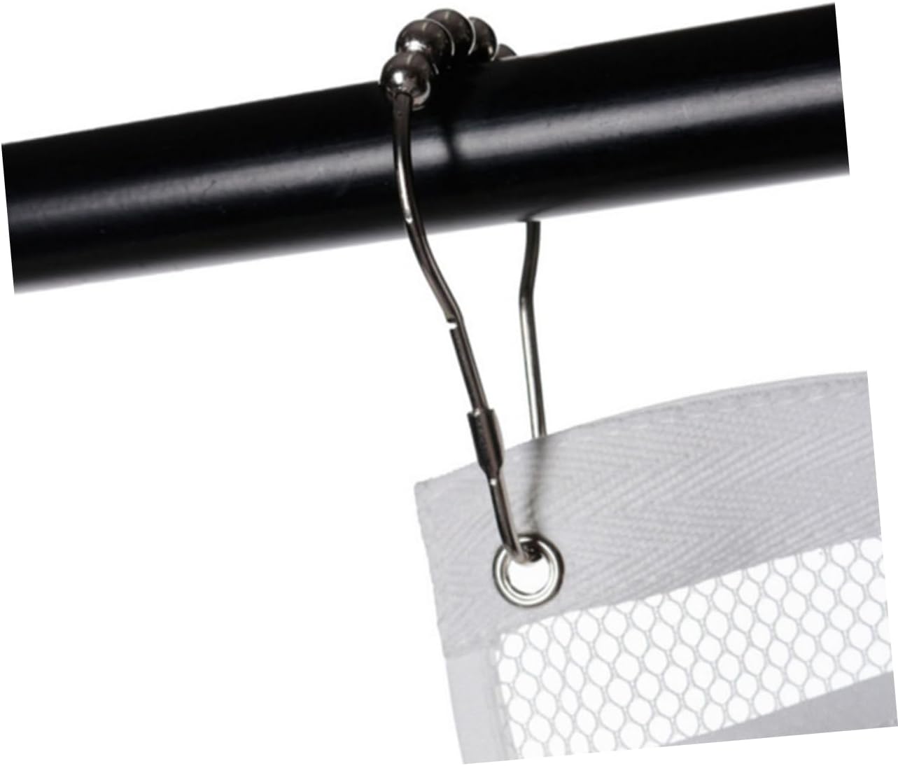 KOMBIUDA 6 Pocket Mesh Shower Organizer with Adhesive Hooks