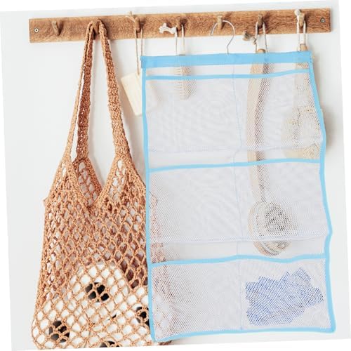 Zerodeko 6-Pocket Mesh Hanging Toiletry Bag