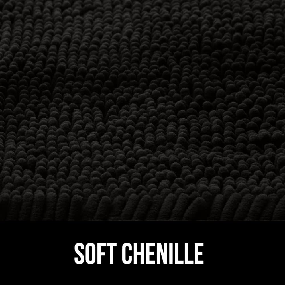 GORILLA GRIP Toilet Lid Cover and Shower Mat Bundle
