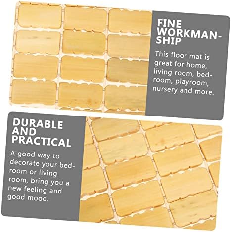 Cabilock Non-Slip Bathroom Mat with Cork Design