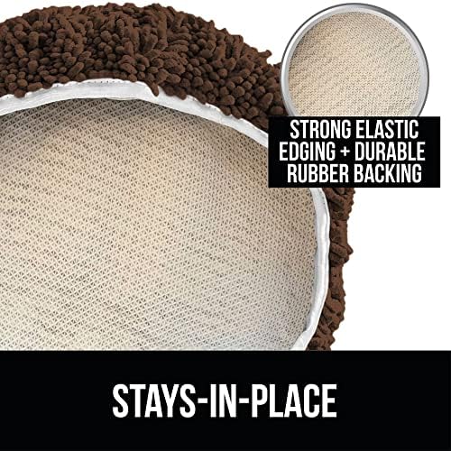 GORILLA GRIP Toilet Lid Cover and Bath Rug 2 Pack