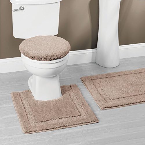 InterDesign Microfiber Toilet Lid Cover 16x14