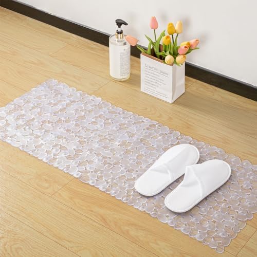 Non-Slip Bathtub Mat with Suction Cups and Drainage Holes