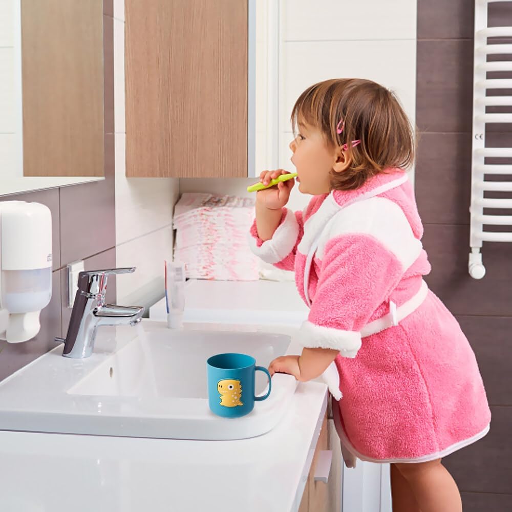 Dinosaur Toothbrush Holder Set of 2 for Kids