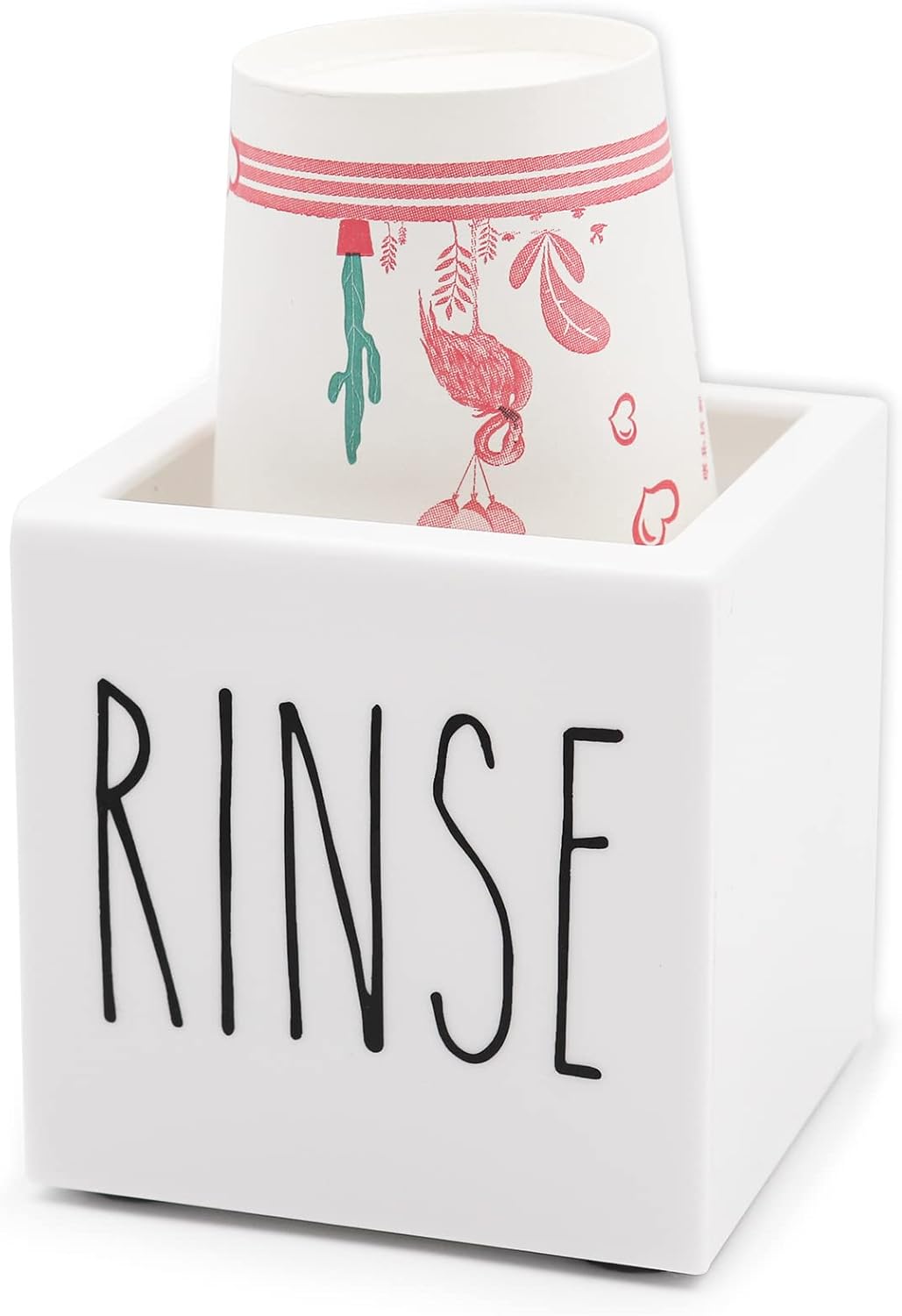 Dnoifne Cup Dispenser Organizer for Bathroom and Kitchen
