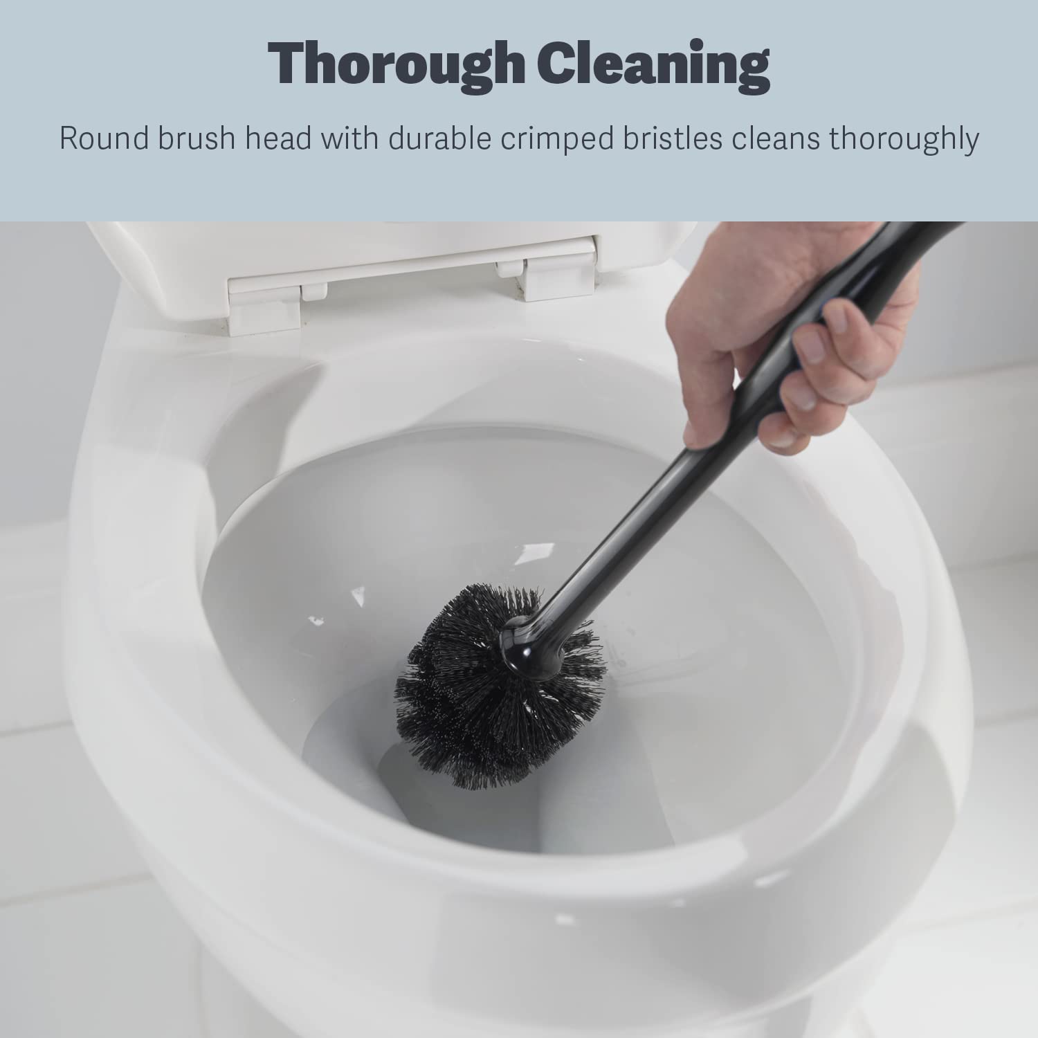 Casabella Bowl Brush and Plunger Combo Set