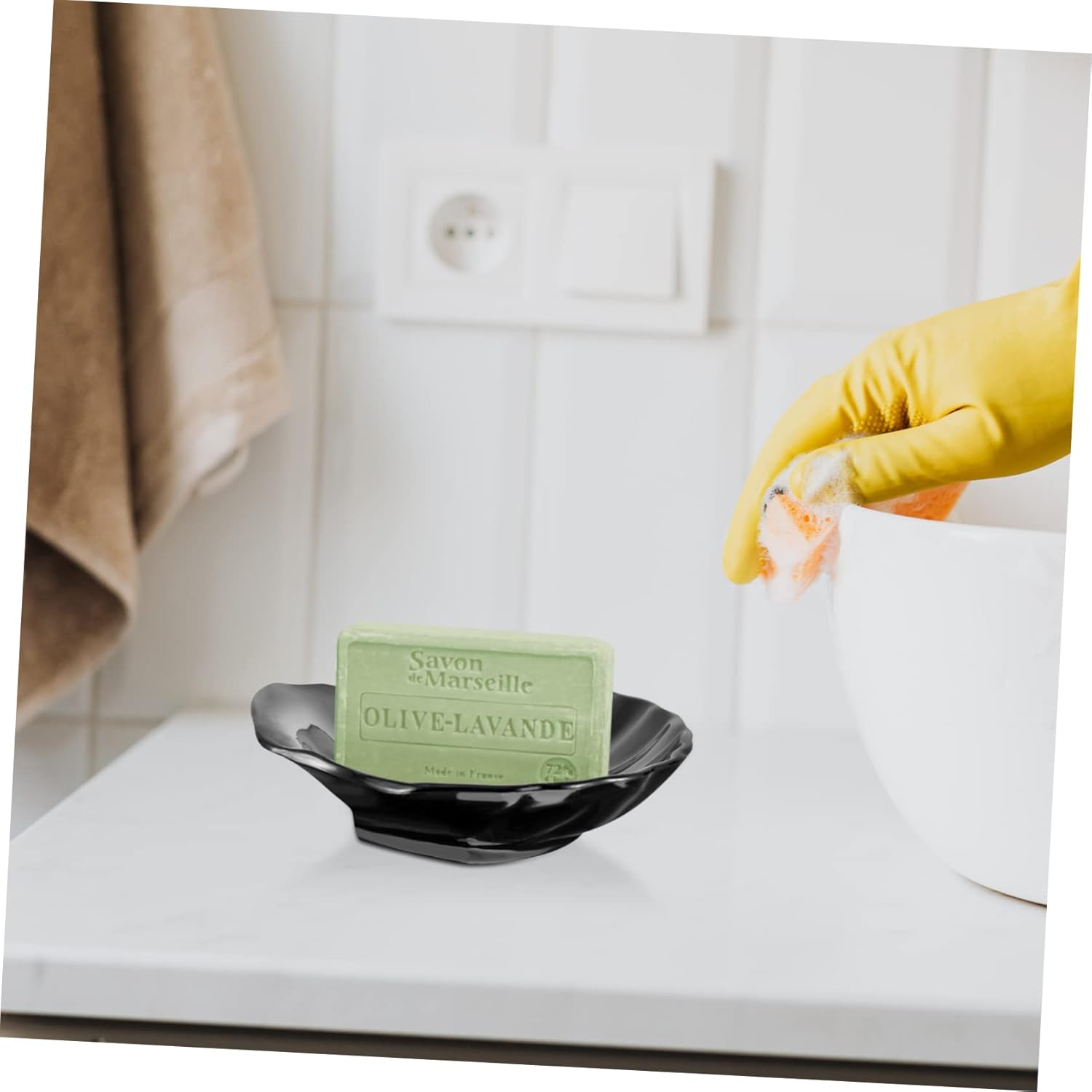 PHENOFICE Seashell Soap Dish Holder for Shower
